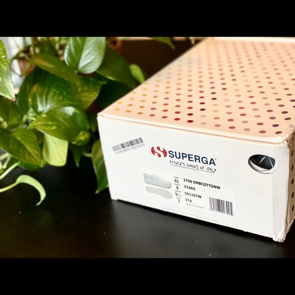 Superga 2790-Embcottonw Stars - Picture 5 of 6